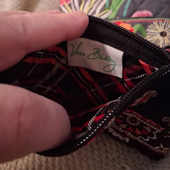 3 Vera Bradley Coin Purses In The Pattern Pirouette,Doodle Daisy,Jazzy Bloom - Picture 6 of 7